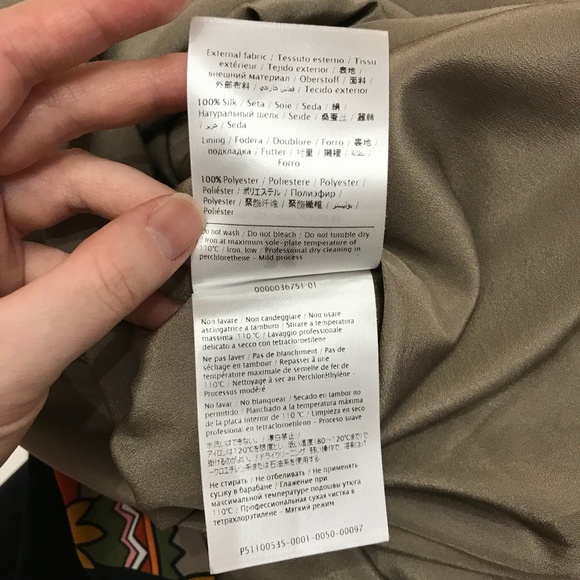 M by Missoni Floral Silk Shift Sleeveless Dress Size 8 - Picture 14 of 14